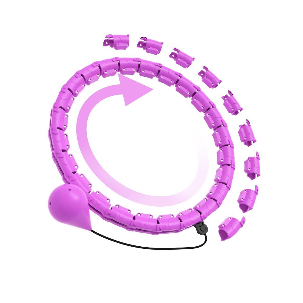 Detachable Fitness Hoop Adjustable Abdominal Workout Equipment  Adults Weight Loss