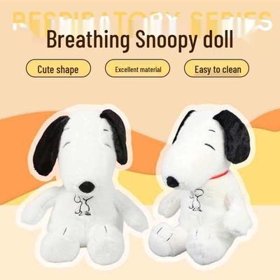 Leuchtender Snoopy Plüschtier: Waschbare atmungsaktive Schlafbegleitpuppe