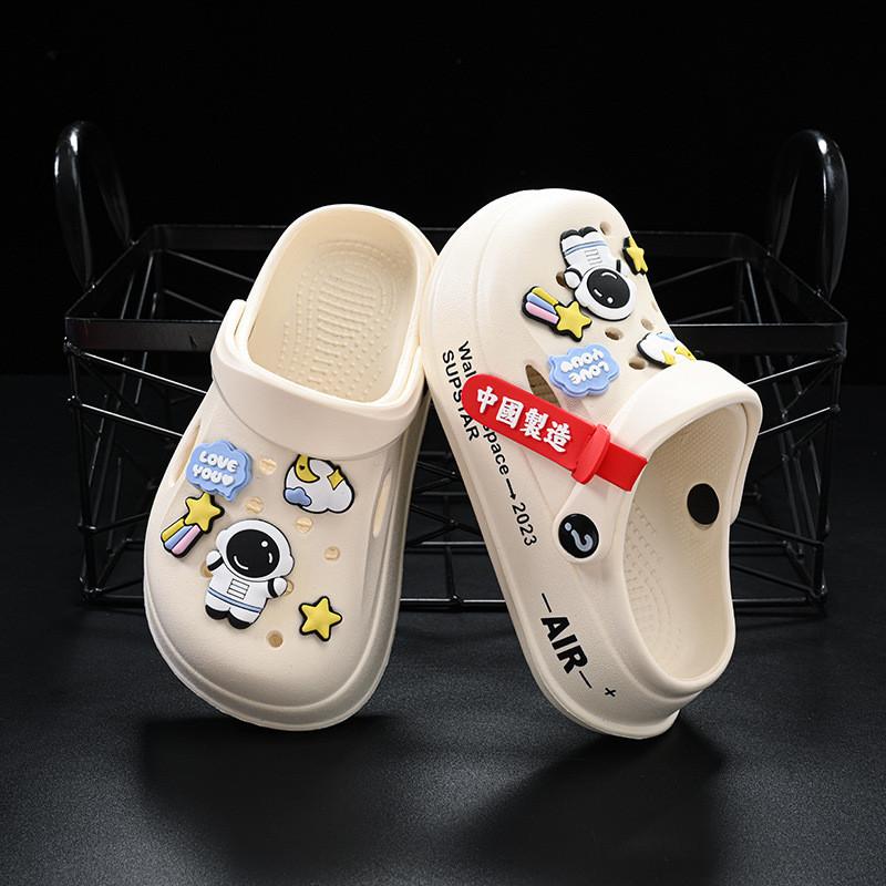 Cartoon Comfortable Style Childrens Beach Sandals With Nonslip Soft Eva Soles For Fun Summer