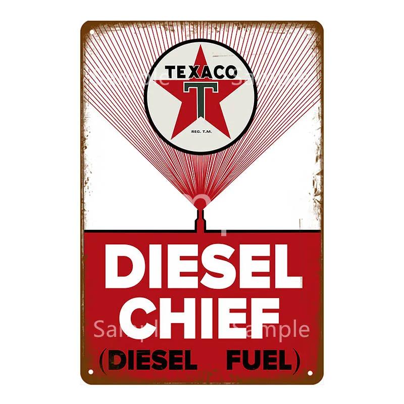 Vintage Gulf ESSO Mobil Racing Metal Tin Sign Wadhams Gasolines Motor Oil Garage Service Wall Decor Art Poster Wall Plaque YL055