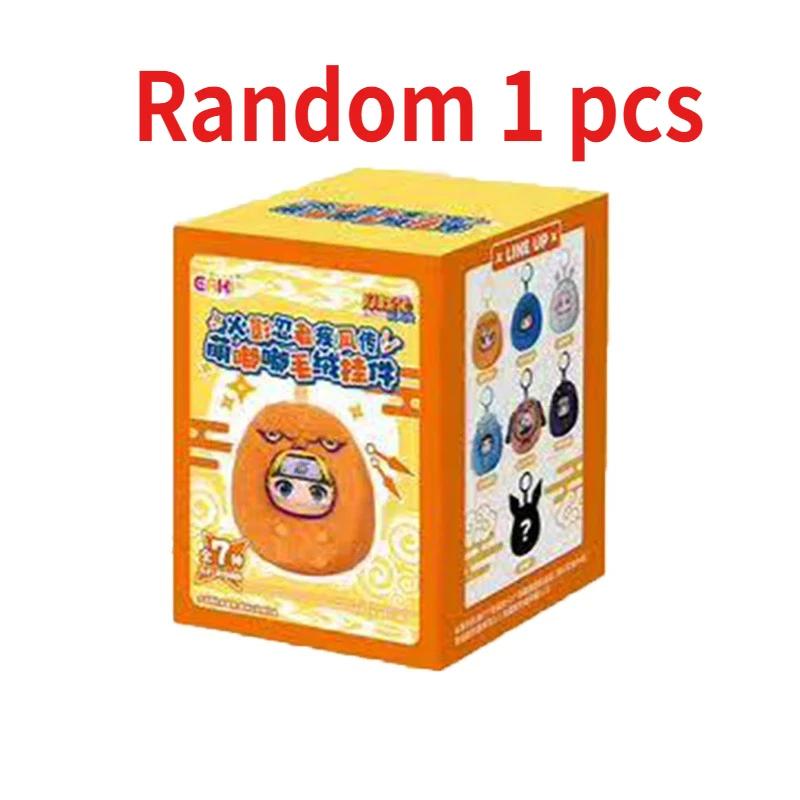 New Original Naruto Figure Naruto Blind box Shippuden Party Keychain Series Stuffed Plush Handmade Ornament Toy Collection Gift