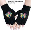Kinder Jungen Mädchen Kpop Derpy Bedruckte Baumwolle Herbst Winter Warm Gestrickte Touch-Handschuhe