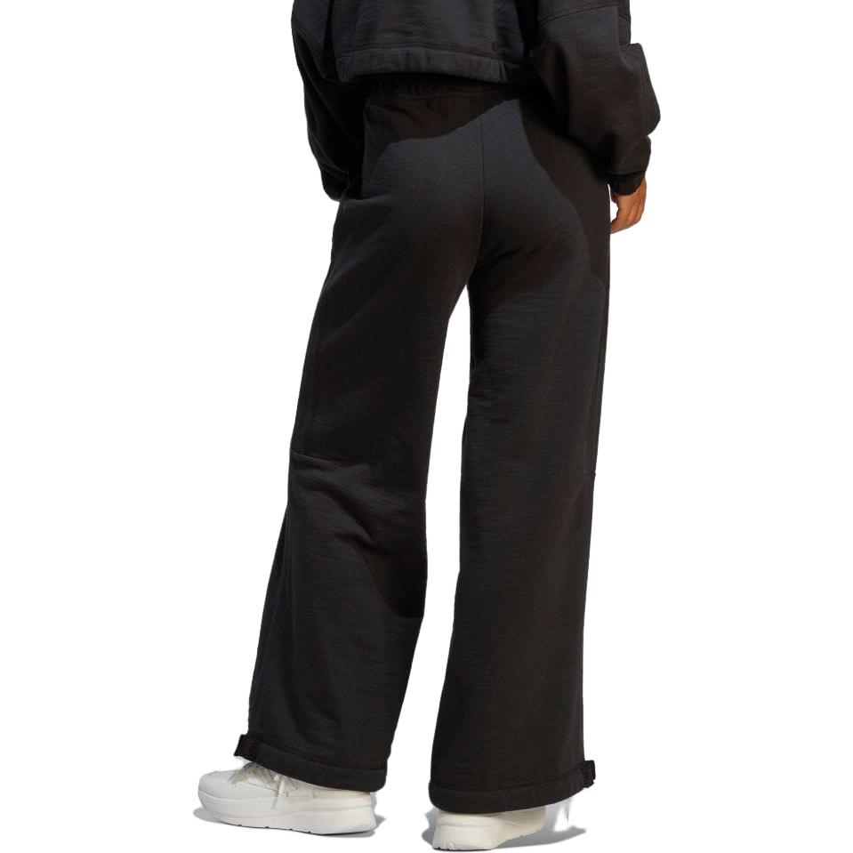 adidas Dance Knit PT Women's Loose Wide Leg Pants Black IC6623