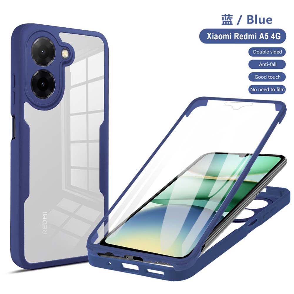 360 Full Body Screen Protector Transparent Case For Redmi A5 4G Global 171mm Size Shockproof Phone Cover