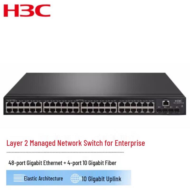 H3C S5048E-PWR-X 48-Port Gigabit Managed PoE Switch