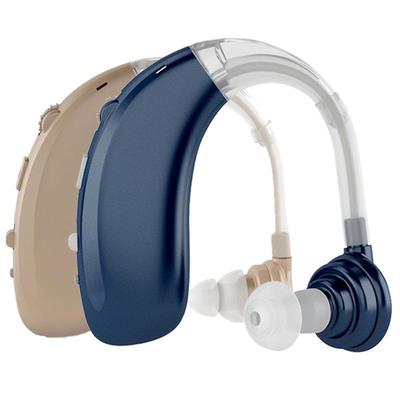 USB Rechargeable Behind-the-Ear Noise Reduction Hearing Aid (Non-Bluetooth)