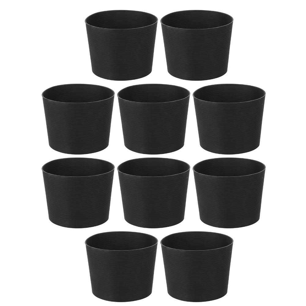 10pcs Non-Slip Design Bottle Mug Protector Non-Slip Cup Cover Home Outdoor Daily Use