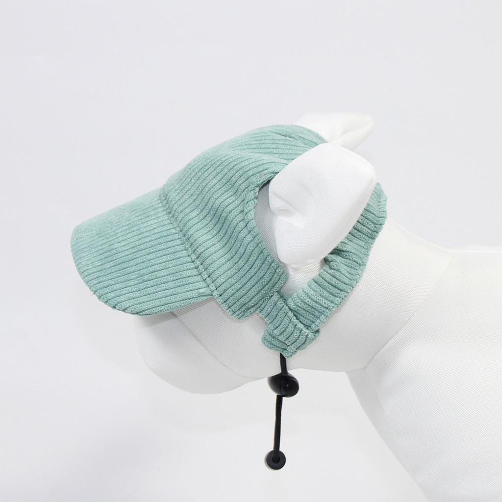 Pet Baseball Caps Dogs Cat Sports Visor Hat with Elastic Chin Strap Versatile Pet Ridding Hat for Traveling Reusable