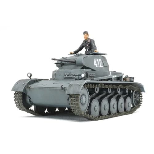 Tamiya 1/48 Military Miniature Series No. 70 German Army Panzer II Ausf. A-C French Front Plastic Model 32570