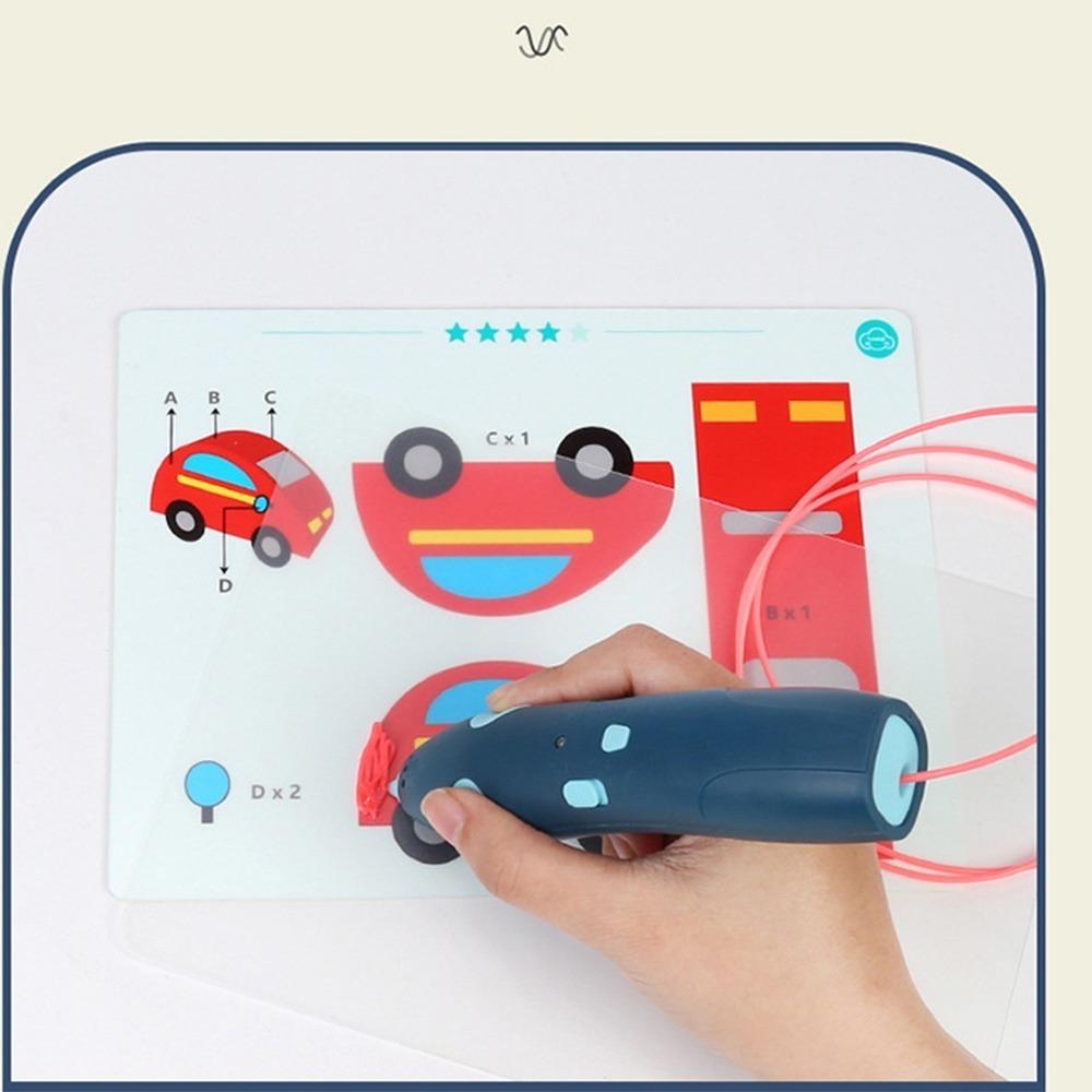Rechargeable 3D Printing Pen Low Temperature 3D Art Painting Pen 3D Graffiti Pen  Education Toy