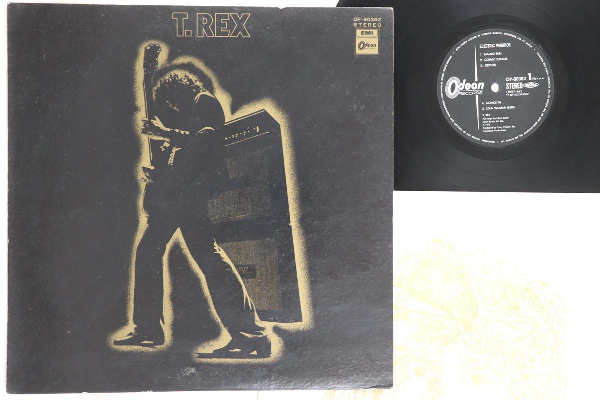 

LP Record T.REX - Electric Warrior OP80382 ODEON 1971 Japan Rock Used