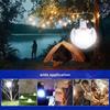 Portable LED Bulb Folding Solar Outdoor Light Waterproof Light Emergency Light Solar Rechargeable Camping Light