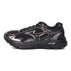 Mizuno Racer S Vintage Mirror Mesh Suede Breathable Low-Top Running Shoes Unisex Sneaker Black Gold D1GH223521