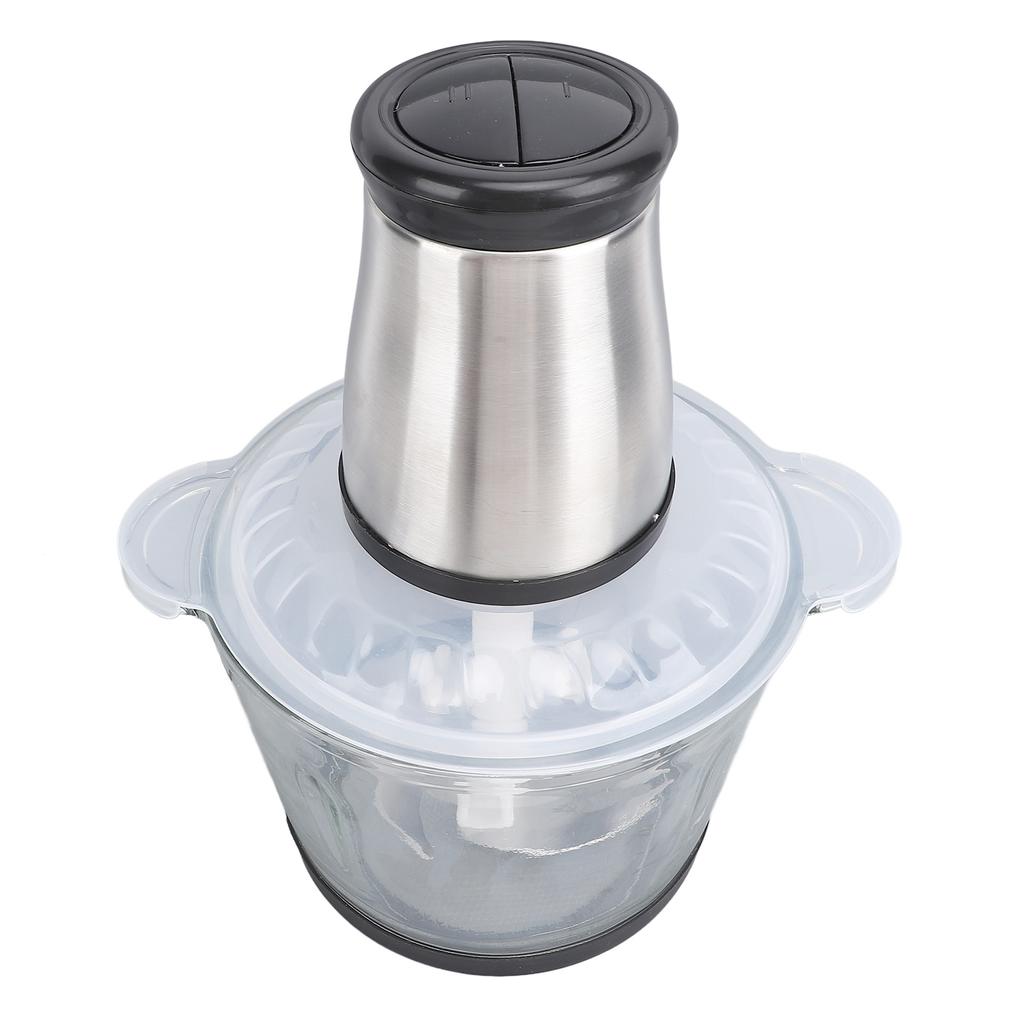 Elektrisk foodprosessor med 300W motor 3L SUS Elektrisk mathakker for kjøtt grønnsaksfruktnøtt