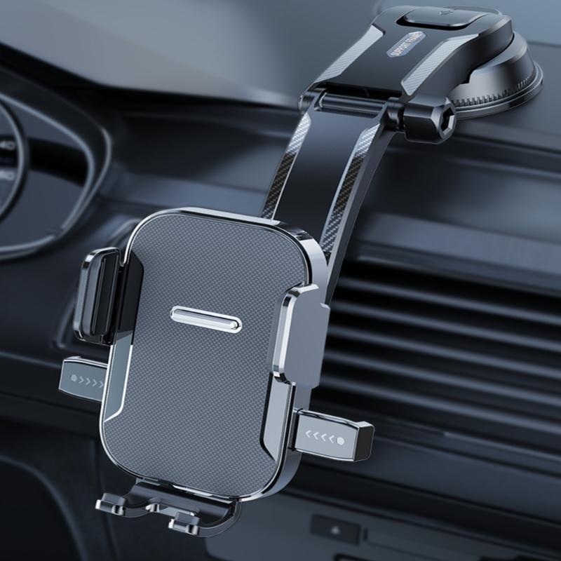 360 Degree Rotating Holder Dashboard Air Vent Mount Car Phone Holder Suction Cup/ Hook Type Automotive Cradles