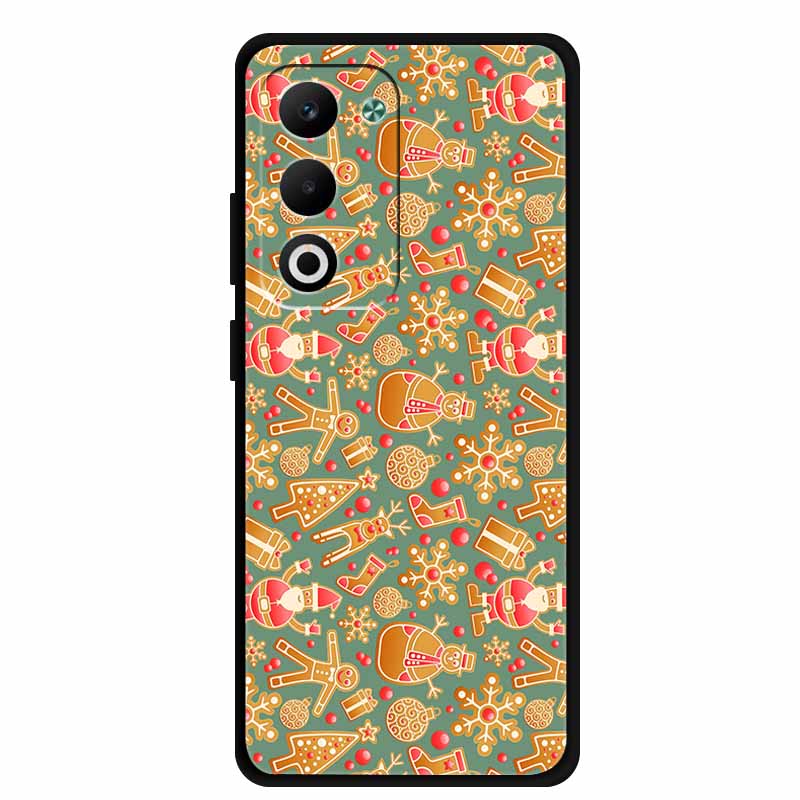 Christmas Phone Case For Oppo A5 5G CPH2735 / A5 4G CPH2727 Christmas Tree Soft Silicone TPU Back Cover Bumper For Oppo A5 Coque