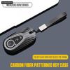 Carbon Style ABS Car Key Case Cover Fob Keychain for Mercedes Benz A B C E Class GLS GLA GLK GLC CLS CLA AMG W204 W205 W212 W176