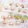 14Pcs Adjustable Rings for Girls Women Cute Cartoon Unicorn Alloy Ring Fashion Beauty Jewelry Christmas New Year Gift for Girl