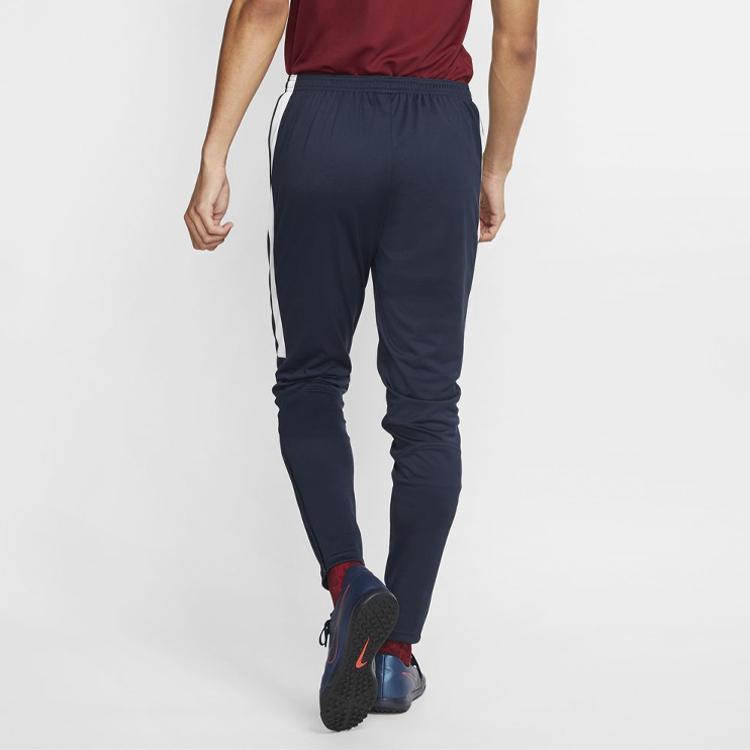 Nike Dri-FIT Soccer Training Tapered Knit Pants Men Bottoms Navy-Blue AJ9181-451