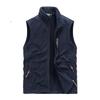 2025 Windproof Fleece Vest - Velvet-Lined, Thick, Warm, Stand-Up Collar, Sleeveless for Autumn & Winter
