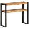 Day and Night - Day and Night Solid Acacia Wood Console Table 90x30x75 Cm
