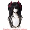 Synthetic Long Curly Wavy Lolita Wig with Bangs Cosplay Halloween Christmas Wig  Role-playing