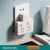 Universal Multi-Port Power Strip with Wireless Conversion and International Socket Compatibility
