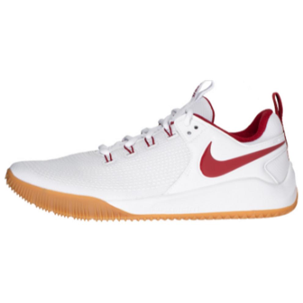 Nike Air Zoom Hyperace 2 Bequeme Leichte Rutschfeste Strapazierfähige Niedrige Trainingsschuhe Unisex Sneaker Weiß Rot DM8199-101
