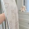 Cotton and Linen Cartoon Curtains Animal World Super Soft Chenille Children's Room Curtains Bedroom Girls Boy Room Curtains