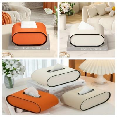 Tissue Box Holder, Leather Toilet Paper Box, Napkin Holder Box, Tissue Dispenser, Tissue Storage Box, Tissue Box