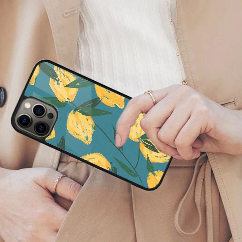 

Summer Fruit Lemon Magnetic Phone Case For APPLE iPhone 17 Air 16 14 13 12 Pro Max 15 Plus Wireless Charge With MagSafe Cover iPhone 14