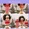 Stylish Gingerbread Man Doll With Chef Hat In Expandable Styles Perfect For Holiday Display