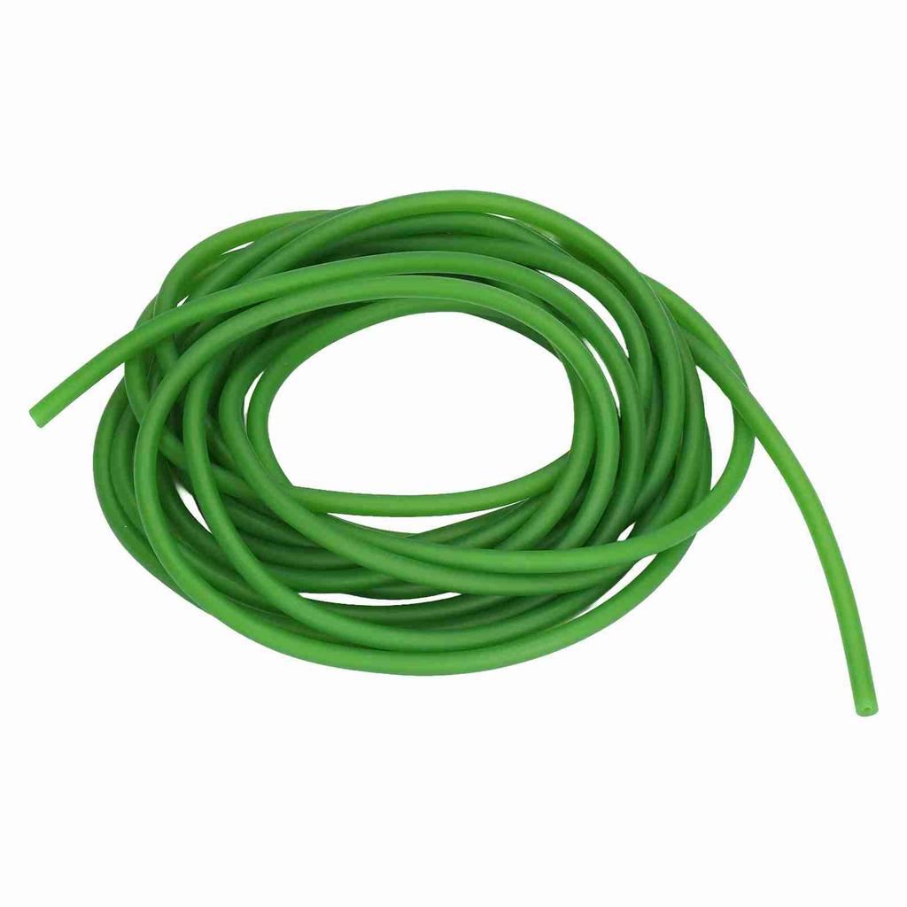 Replacement Band Fluorescent Green High Elasticity Latex Rubber Band Tube Accessories 5m 16.4ft
