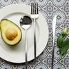 Surfinia More Silver Cutlery Dinner 4-Piece Set