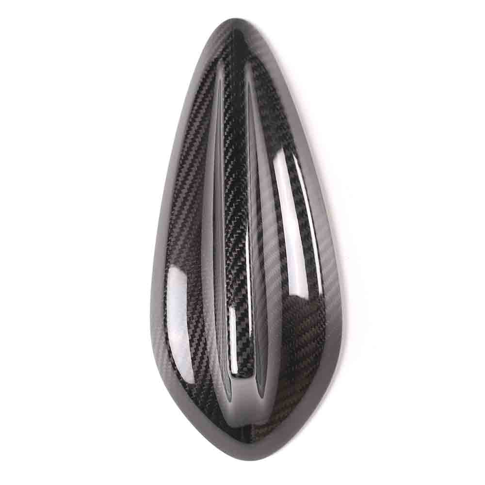 XSY SYTX Carbon Fiber Clip-On Shark Fin Antenna Cover for 3/4 Series F30/F32/F36 & M2 F87 Waterproof Trim