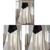Lightweight Cotton Blend Aline Skirt With Color Blocking For Urban Office Wear