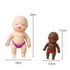 Funny Doll Squishy Toys Simulation Baby Squeeze Fidget Toy Slow Rebound Sensory Stress Relief Pinch Spoof Novelty Toy Gift Idea