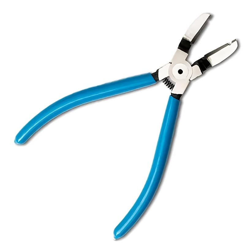 1pc Multi-Purpose Diagonal Pliers - Car Rivet Fastener Trim Clip Cutter Remover Puller Tool - Wire Stripping and Staple Removal for Automotive Repair