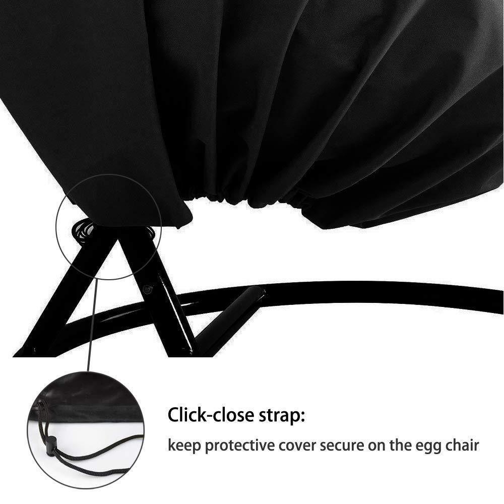 Waterproof Swing Chair Protector Cover Anti-dust Furniture Cover Hanging Egg Chair Covers Patio