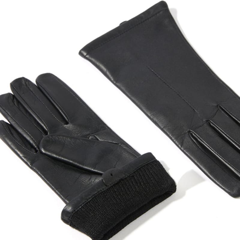 DENTS Genie Damen Lederhandschuhe - Schwarz