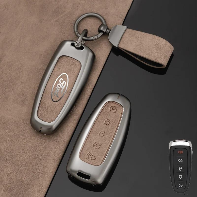 Car Sticker Hot For Ford Car Remote Key Case Cover Fob For Ford Explorer Edge Escape Flex Taurus 2011 2012 2013 2014 2015 Smart