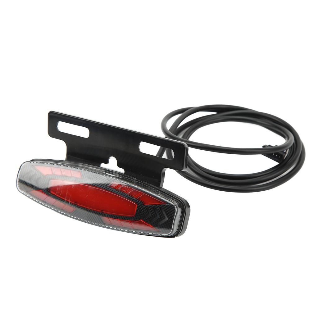 E-Bike Beleuchtung Rücklicht Hohe Helligkeit Fahrrad Bremswarnung Blinker LED Licht für Nachtfahrten