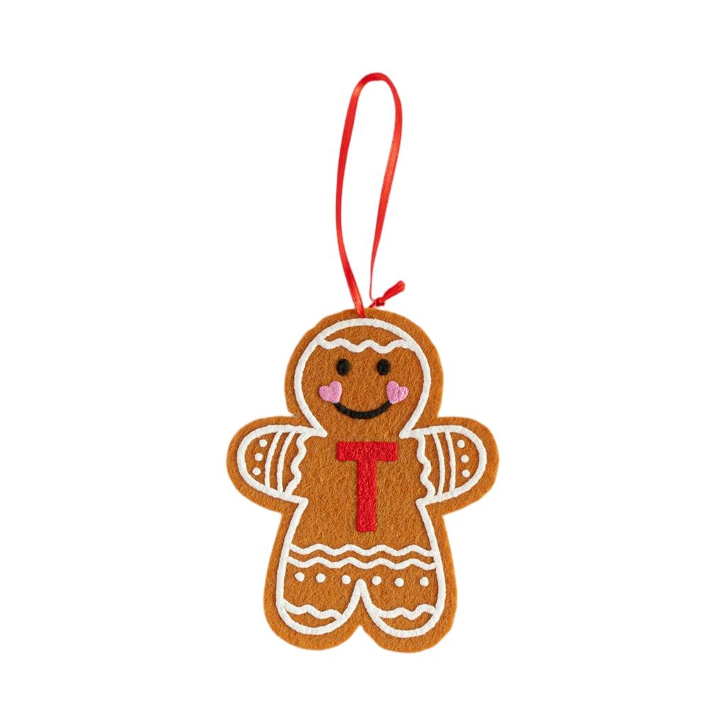 Christmas Letter Pendant, Gingerbread Figurines, Christmas Ornaments,Christmas Tree Decoration Pendant,Christmas For Children