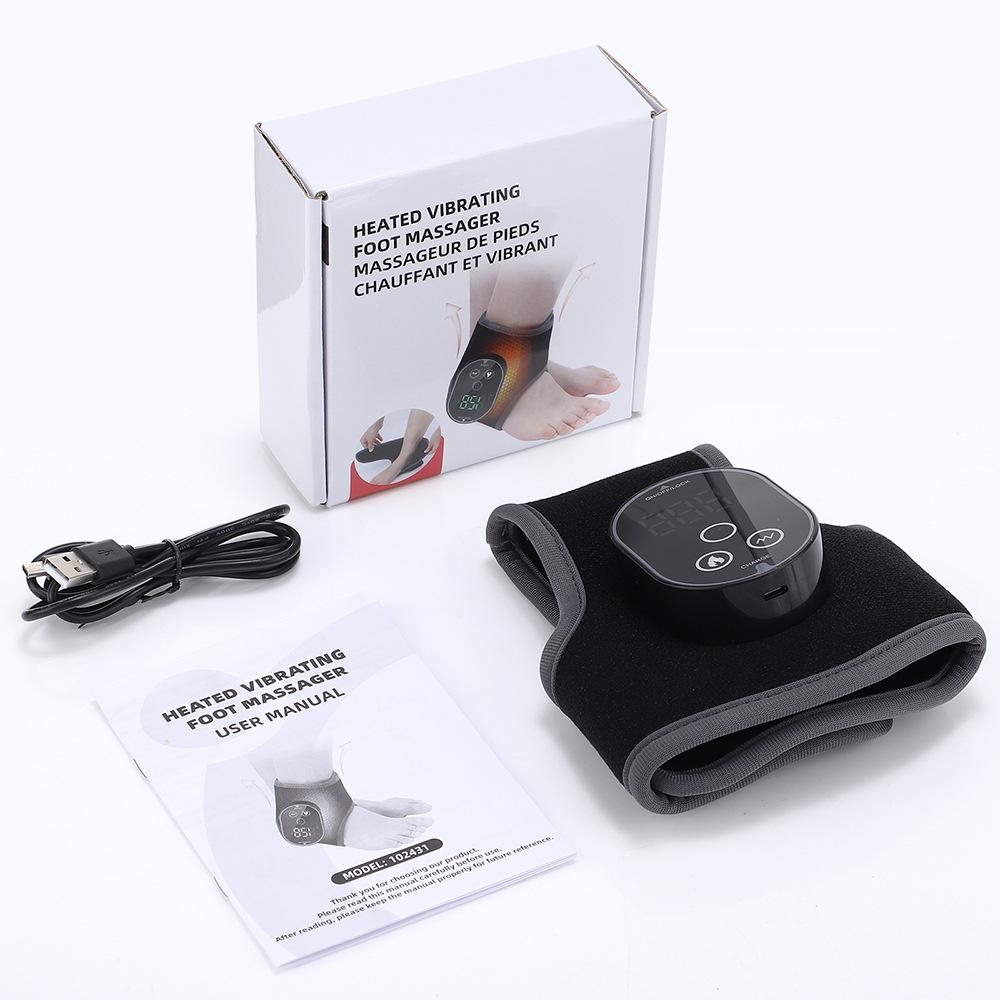 Smart Temperature Control Ankle & Sole Massager with Heat & Vibration