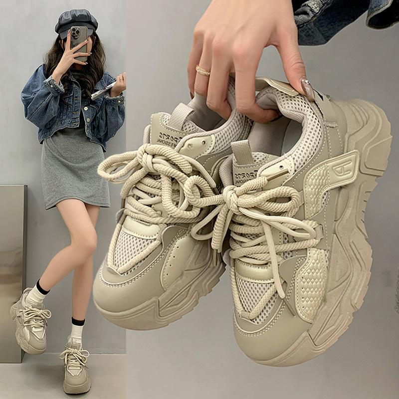 Dad Shoes Women's Wild Fashion Spring Platform Shoes Leisure Sports Women