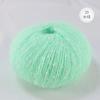 Color Point Mohair Silk Snow Point Angola Pony Sea 50G Group Shawl Scarf Baby Sweater Line