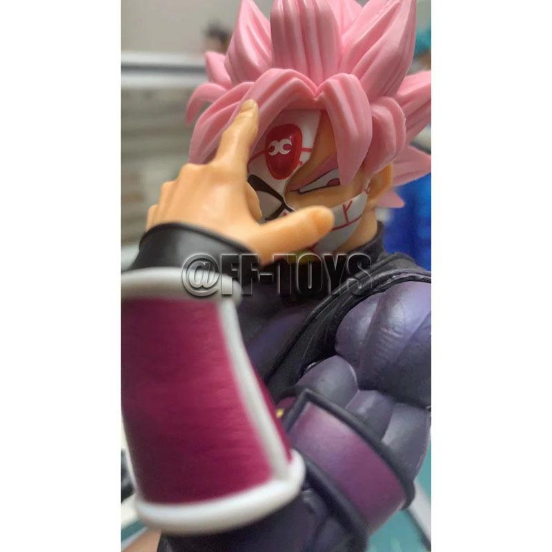 25cm Drogan Boll Figure Super Saiyan Rose 3rd Mission Prize D Pvc Action Figures Black Gocool Zamasu Model Toys For Children Gifts
