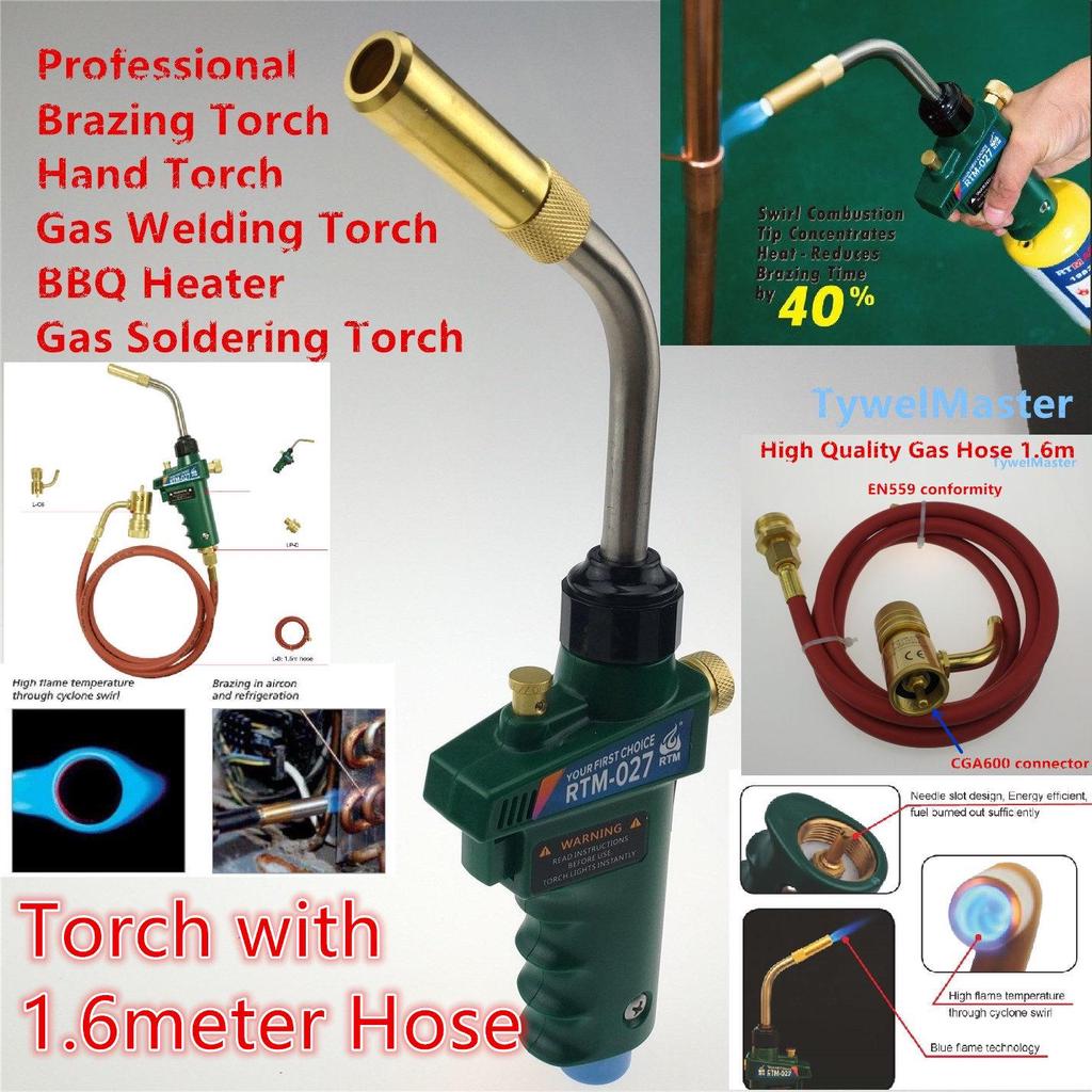 Cannello Stinger Per Saldatura Uso Gas Propano Con 7 Punte Incluse, Cannello A G - Foto 8