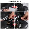 Handlebar Mittens, Thicken Insulated Pogies with Elastic Cuff and Reflective Strips 11x9.8 Inch Bike Bar Gloves for Riding