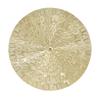 Runde Eisen-Wandkunst Goldener Kreisförmiger Wandbehang Heim-Hintergrundwand